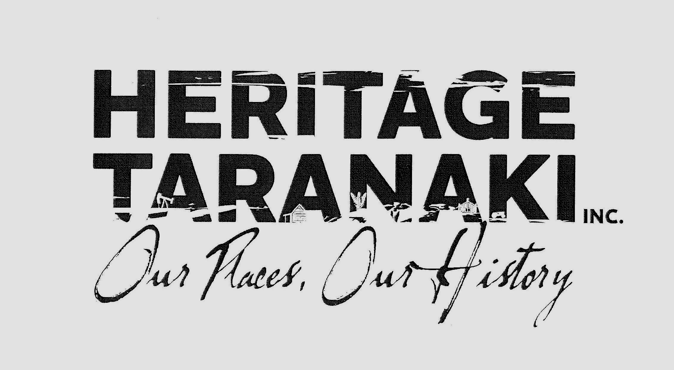 Heritage Taranaki Logo. 