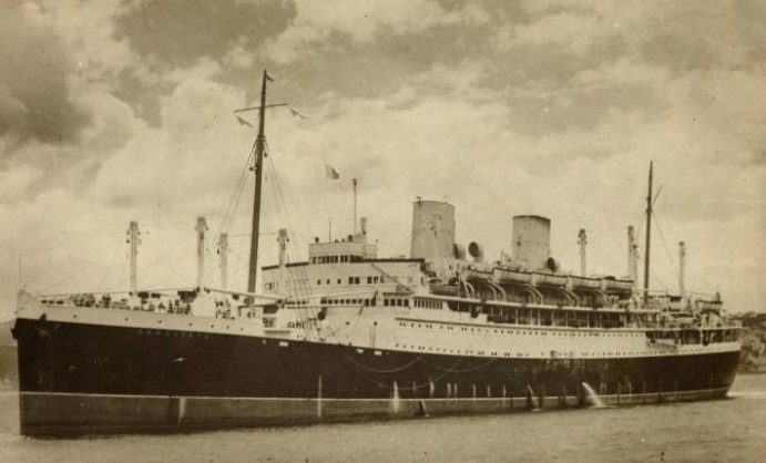 RMS Rangitata Waitemata Harbour 1948 Auckland Libraries 7026 08 Crop And Clean
