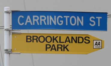 Carrington Street sign (2021). Rachel Sonius. Word on the Street image collection.