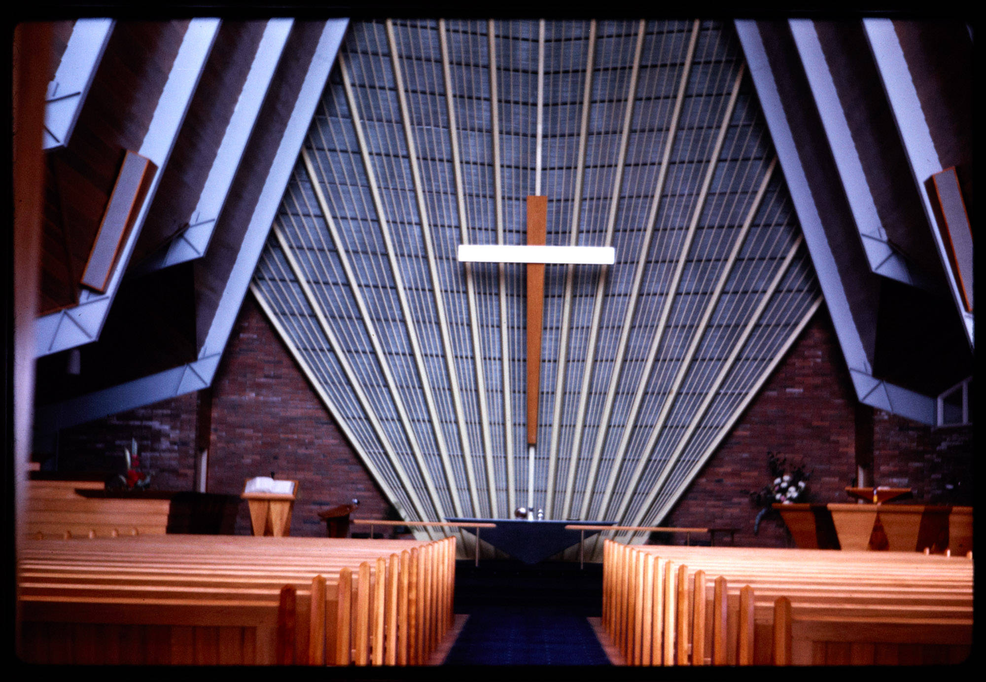 Interior Of Whiteley Church Auckland Libraries