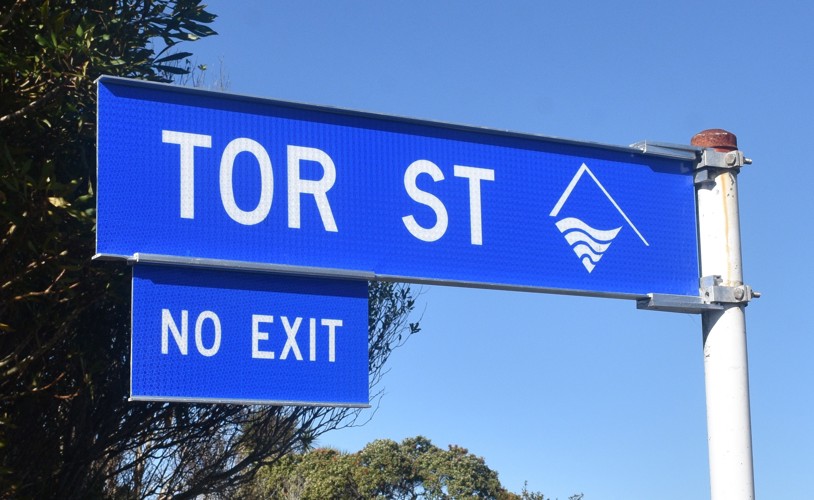 Tor Street Sign For Web