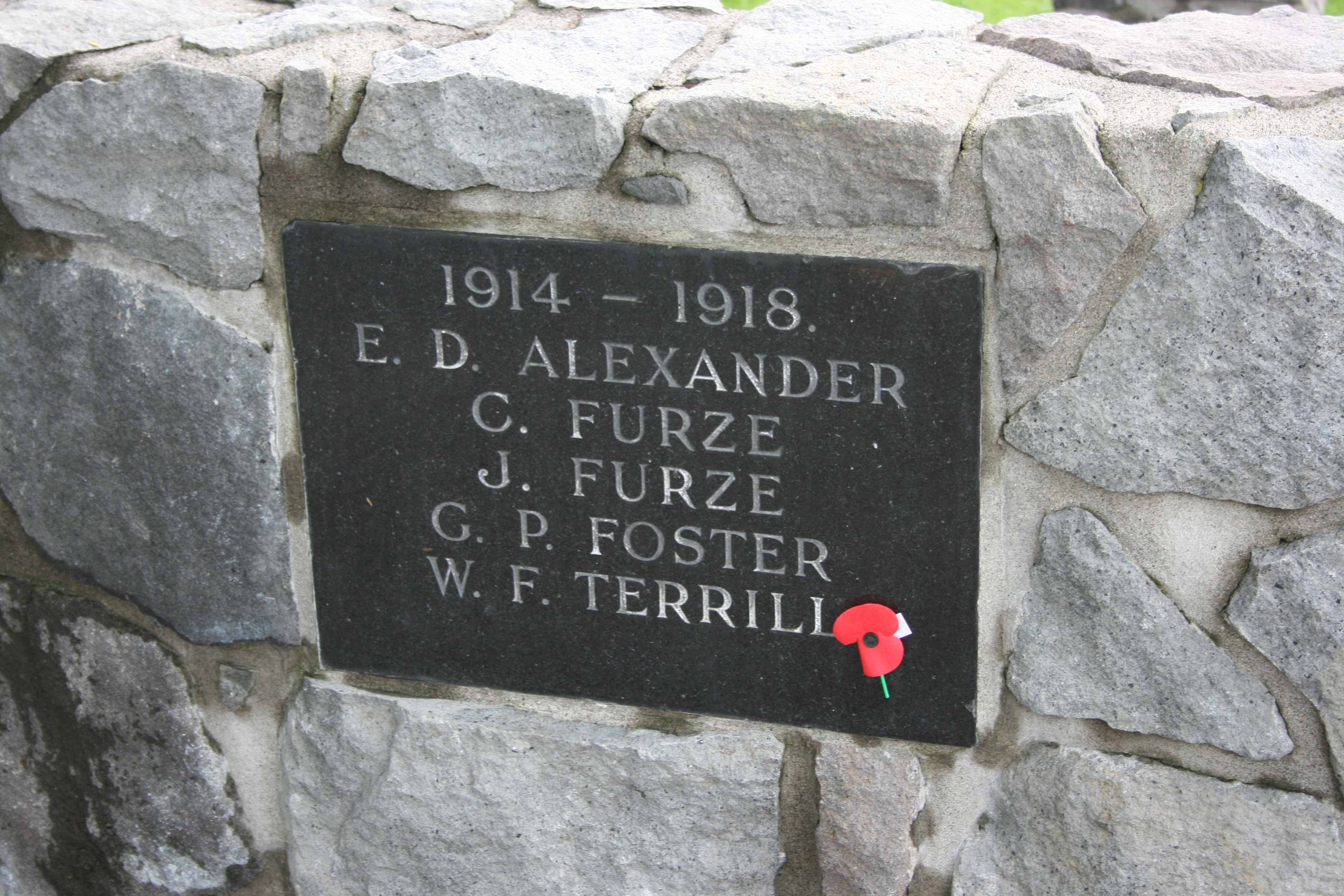 Tikorangi School Memorial