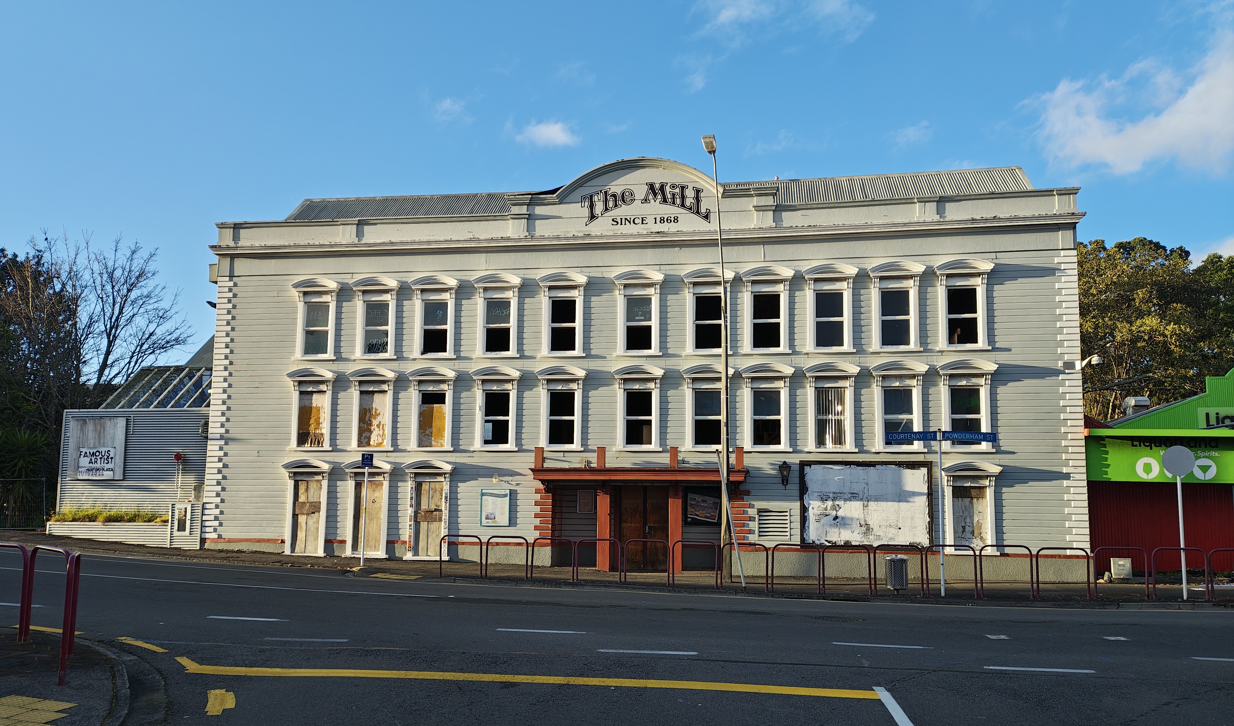 The Mill (2 August 2026). Rachel Sonius. New Plymouth Buildings image collection.