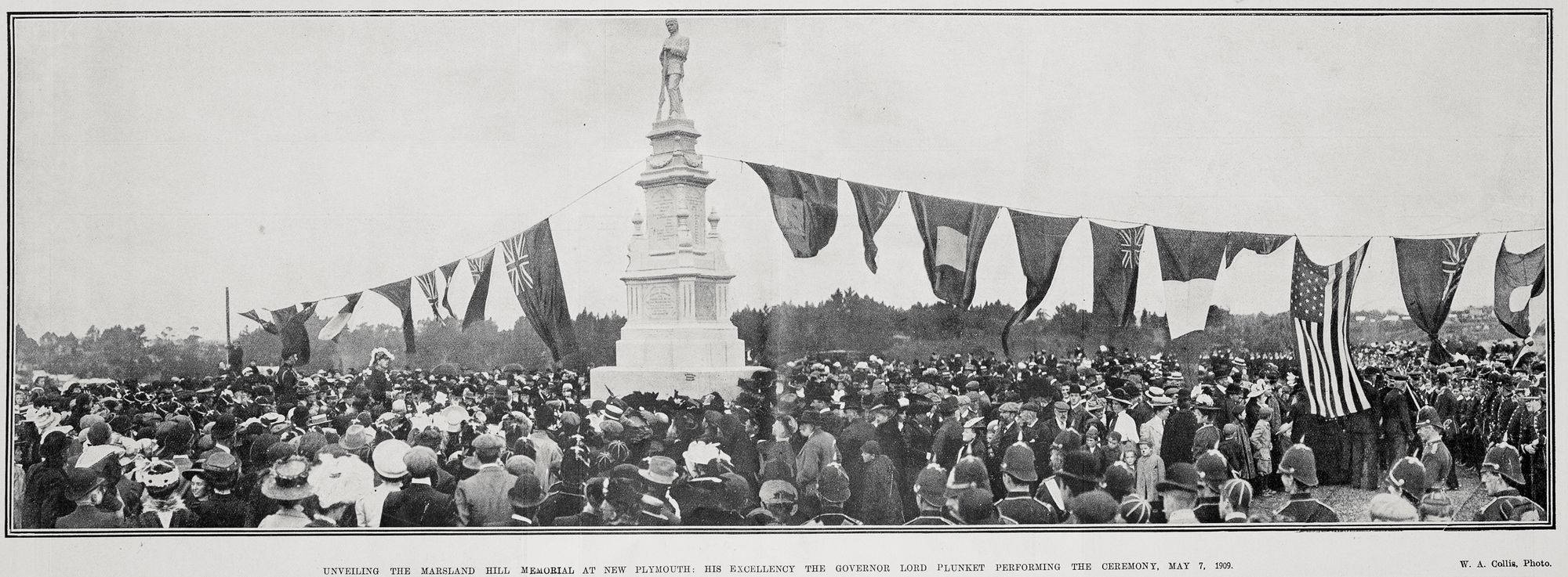 Unveiling The Monument AWN 13 May 1909