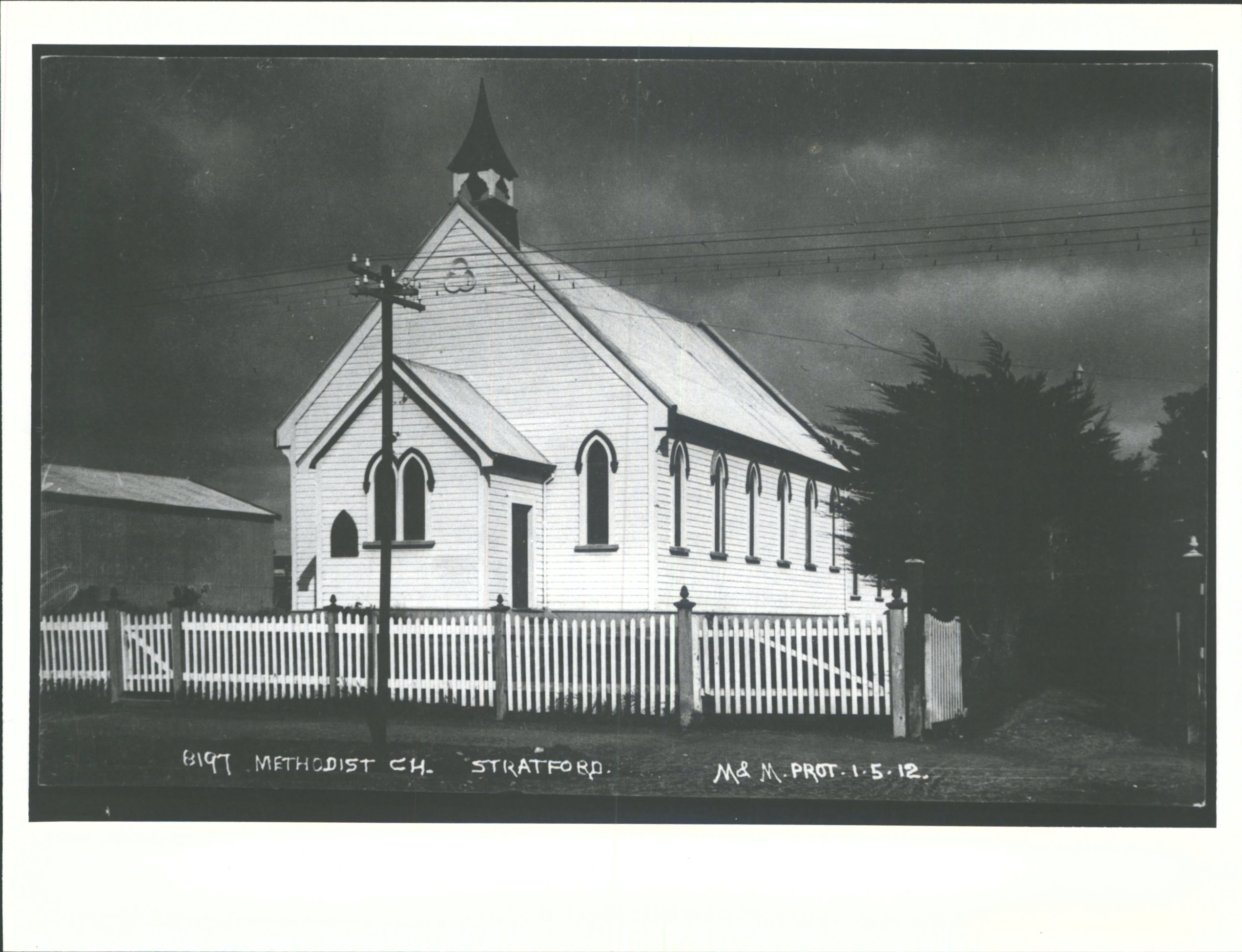 Methodist Church Stratford C1912 Hocken Library